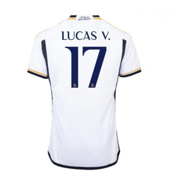 Real Madrid Lucas Vazquez #17 Hjemmebanetrøje 2023-24 Kort ærmer
